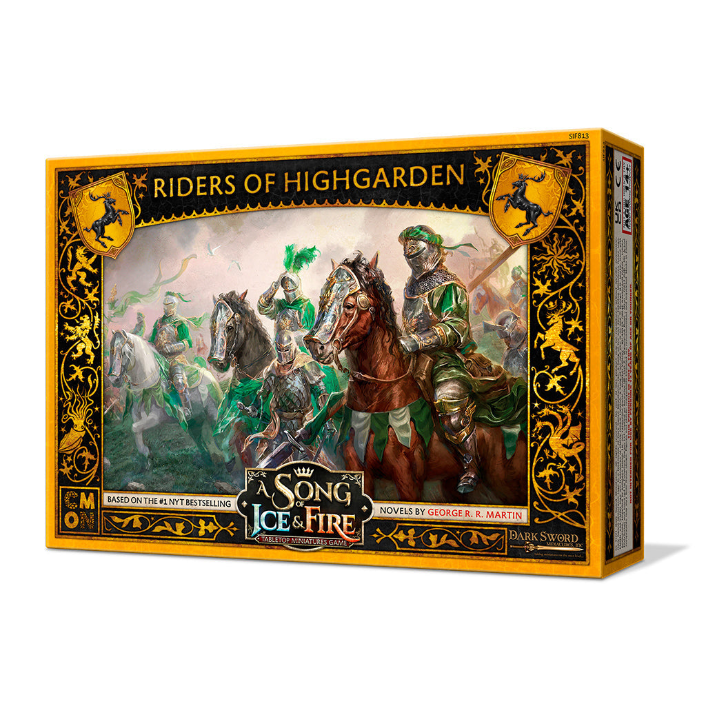 A Song of Ice & Fire: Riders of Highgarden - Game of Thrones Collectible Figures for Fantasy Fans & Book Lovers | Perfect for Display, Gifts, and Role-Playing Games