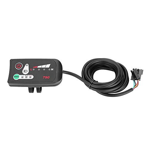 48V Brushless Motor Controller Display - LED Digital Panel for Electric Bicycles | Ebike Modification Accessories | 3Pin Connector | Perfect for Commuting, Mountain Biking & DIY Ebike Upgrades