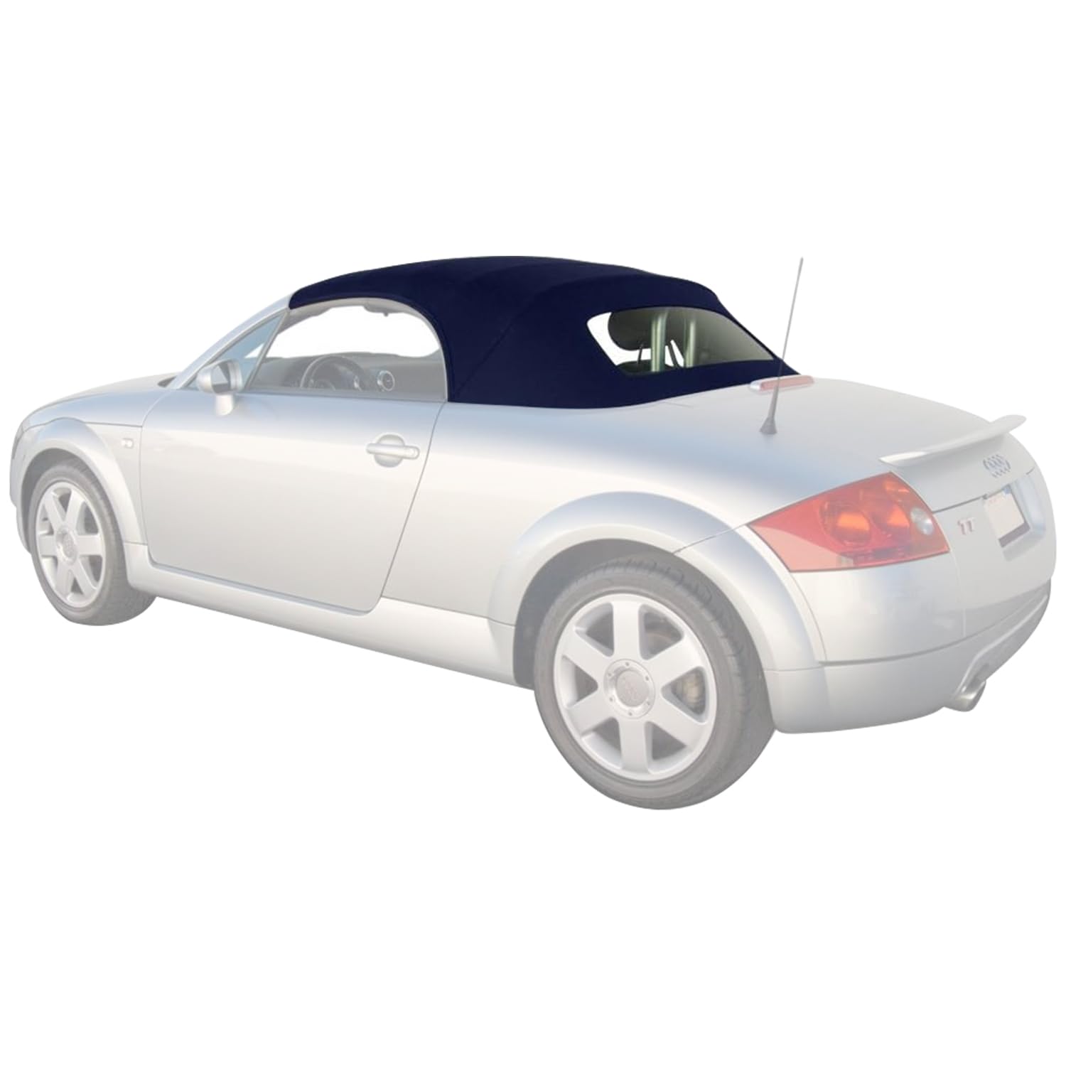 Sierra Auto Tops Convertible Top Replacement for Audi TT Roadster 2000-2006 | TwillFast RPC Canvas Fabric | Waterproof Blue Car Cover | Perfect for Outdoor Protection & All-Weather Driving
