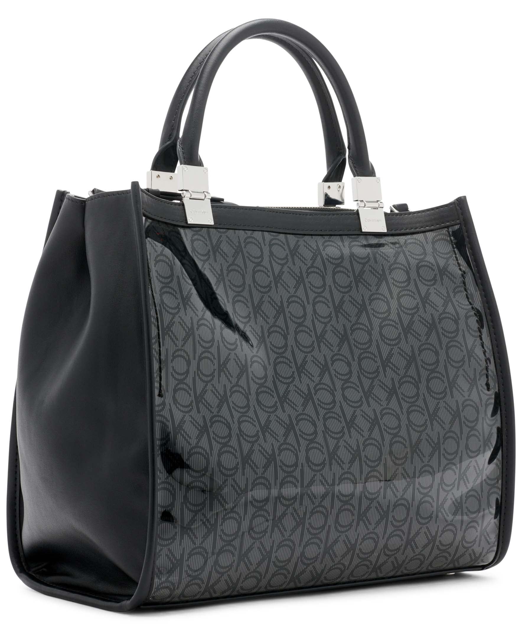 Calvin Klein Sophia Triple Compartment Tote Bag for Women - Stylish Large Work & Travel Tote with Multiple Pockets | Perfect for Office, Commute & Weekend Getaways