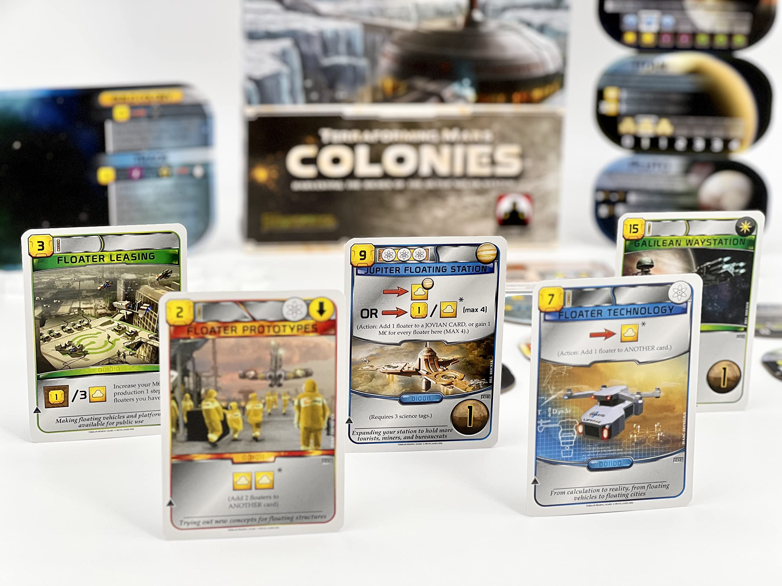 Terraforming Mars: The Colonies Board Game - Strategic Sci-Fi Expansion for 1-5 Players | Perfect for Game Nights & Family Gatherings