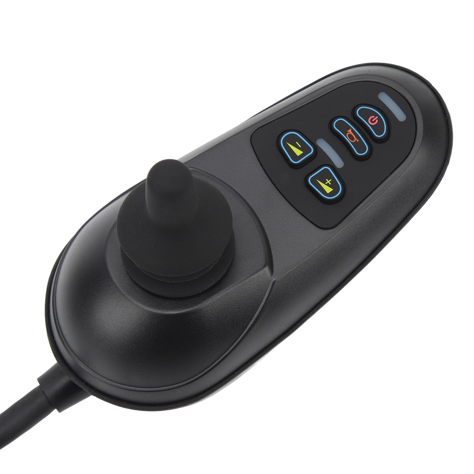 24V DC Electric Wheelchair Controller with Brake Connector - Joystick Brush Motor Controller for Mobility Wheelchairs & Smart Robots - Ideal for Home Use, Hospital Mobility, and Assistive Robotics