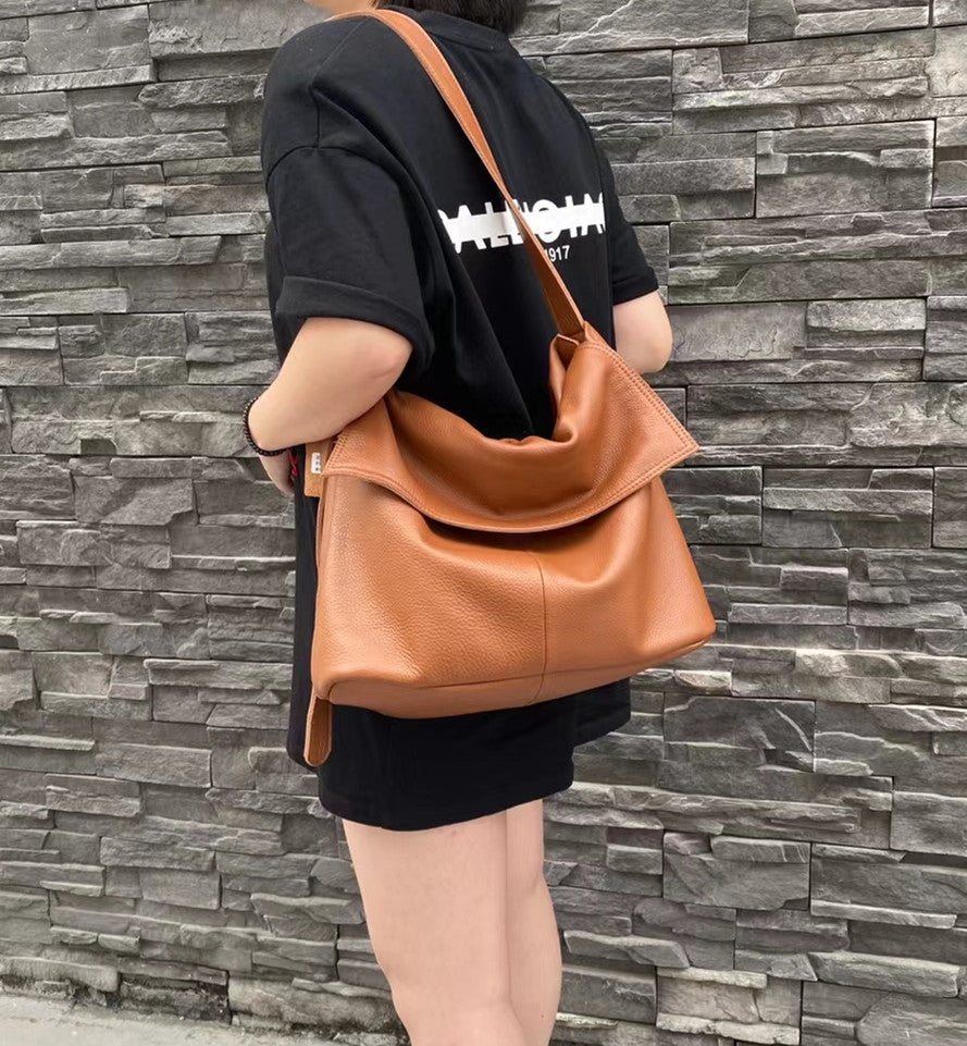 Soft Flap Shoulder Crossbody Bag for Women - Stylish & Lightweight Purse for Everyday Use, Work, and Travel