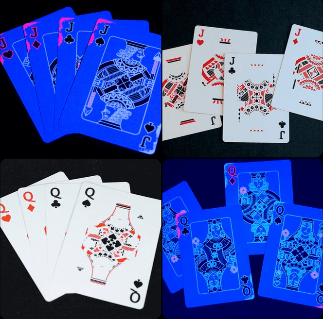 Premium Glow in the Dark Playing Cards - Chris Cards Collection | Perfect for Magic Tricks, Poker Nights & Party Games