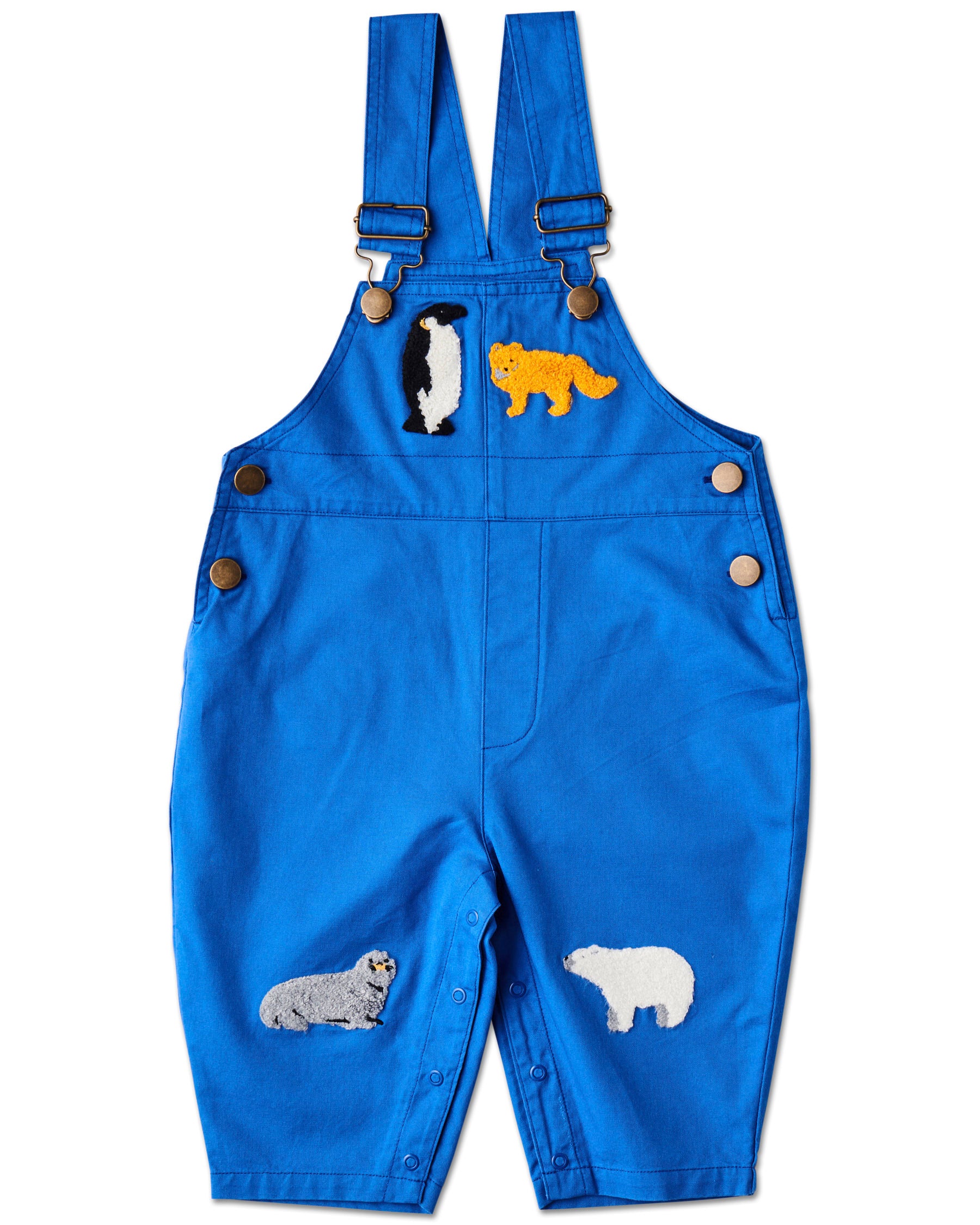 Arctic Circle Baby Cotton Drill Overalls - Soft & Durable Unisex Romper for Infants & Toddlers - Perfect for Playtime, Daycare & Outdoor Adventures