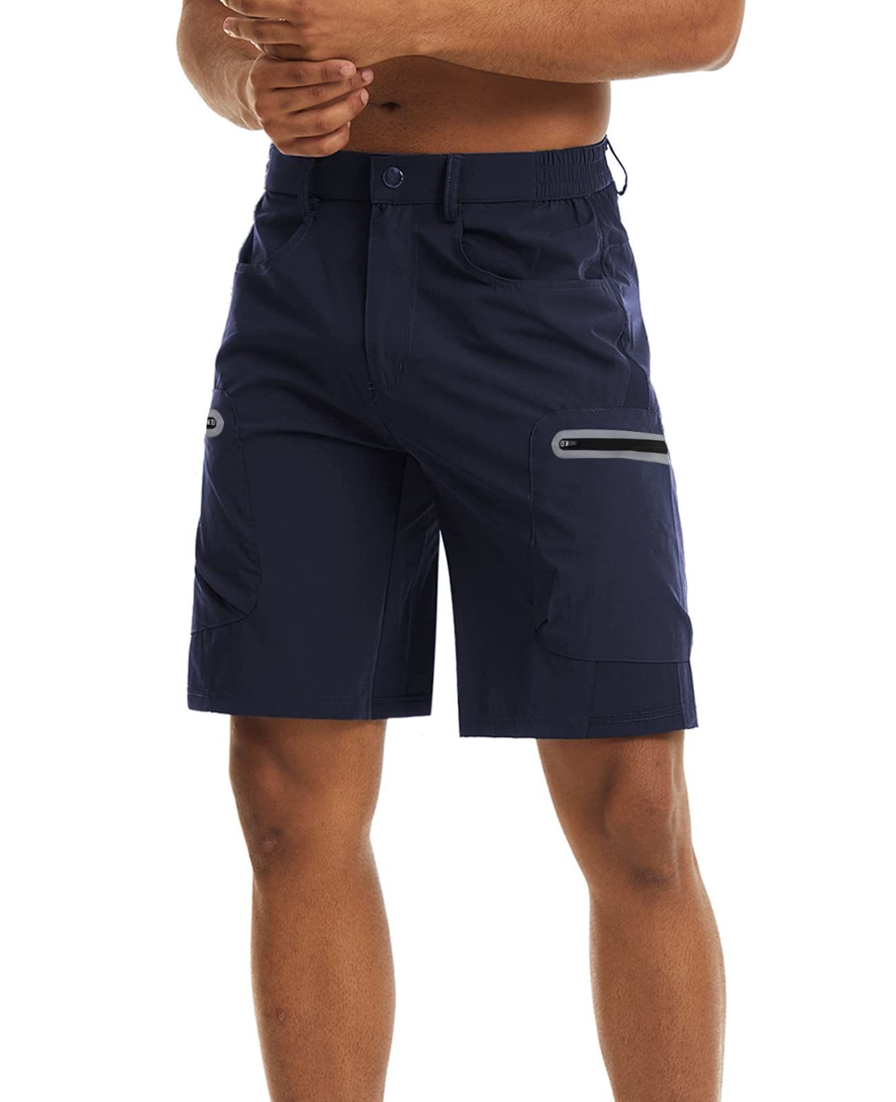 Surenow Men's Hiking Cargo Shorts - Lightweight Quick-Dry Outdoor Shorts for Summer, Fishing, Camping & Travel - Perfect for Adventure, Hiking & Casual Wear