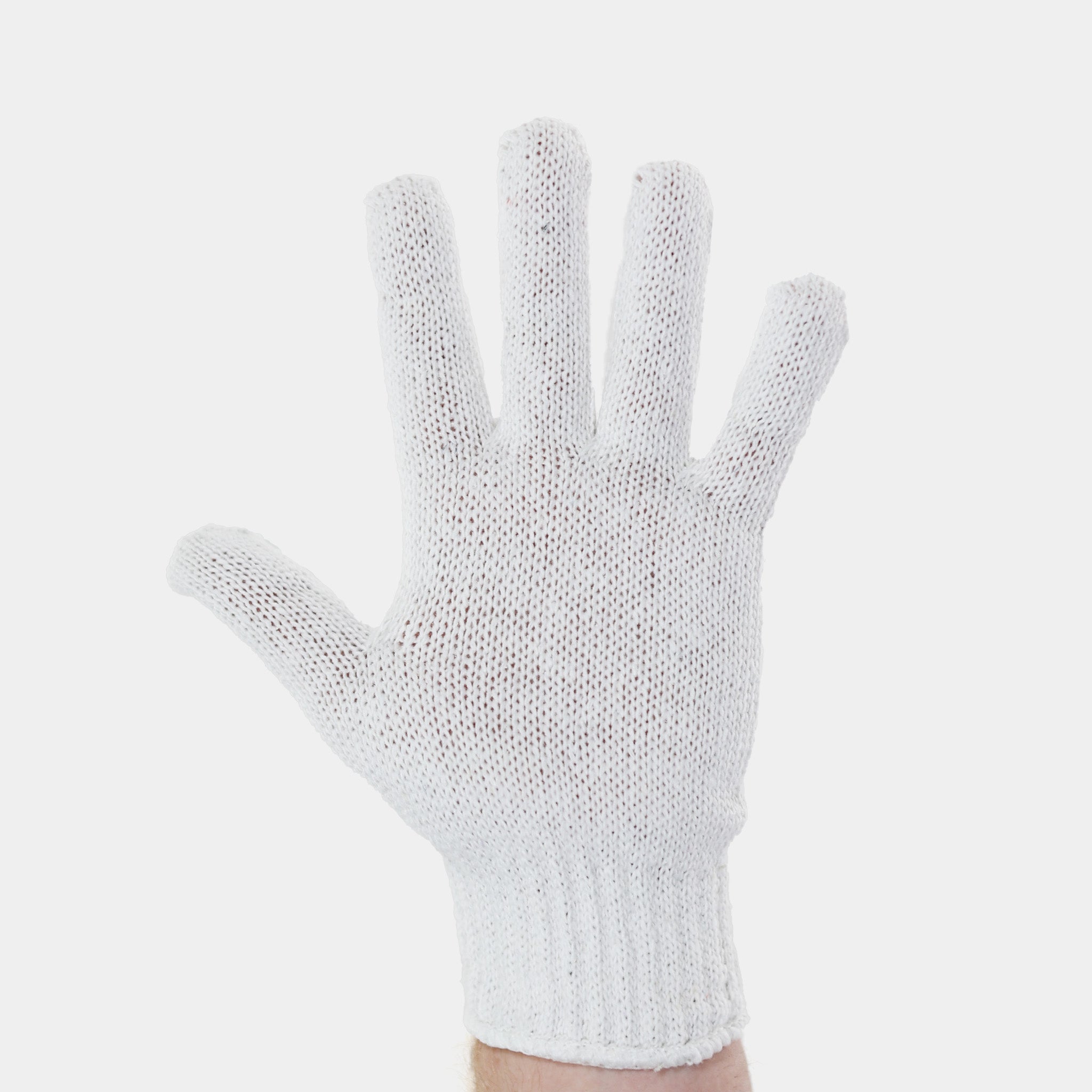 Premium Cotton Knit Gloves - Medium Weight (12 Pairs) - Warm & Comfortable Winter Gloves for Outdoor Activities, Work, and Daily Use