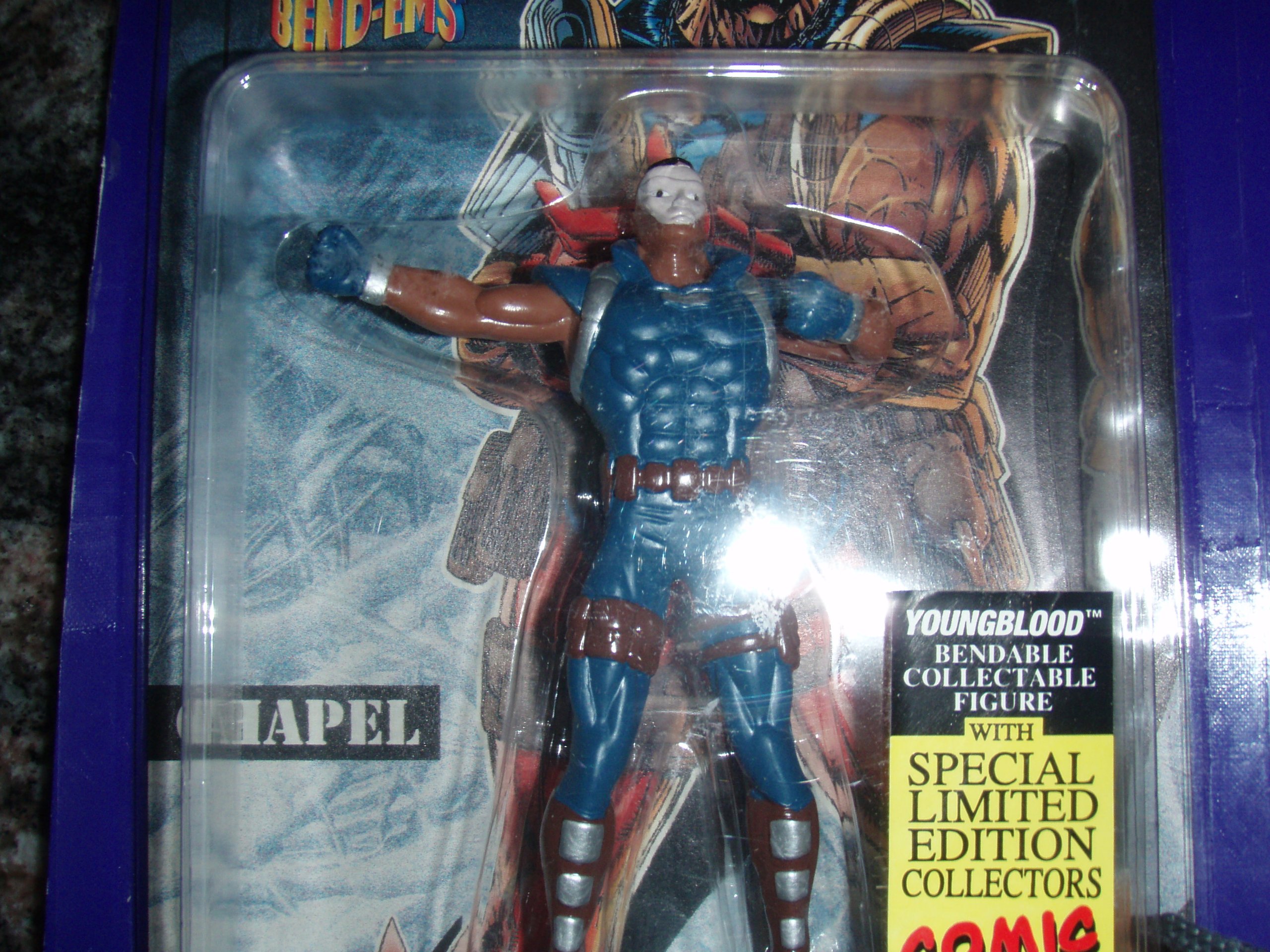 Just Toys Youngblood Special Collectors Edition - Limited Edition Action Figure for Display & Gifts | Perfect for Comic Book Fans & Collectors