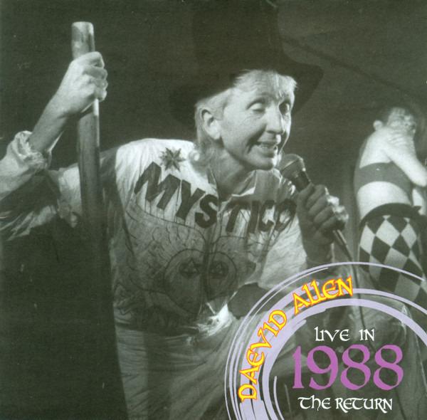 Daevid Allen Live In 1988 The Return - Rare Vintage Concert Recording - Perfect for Music Collectors & Gong Fans