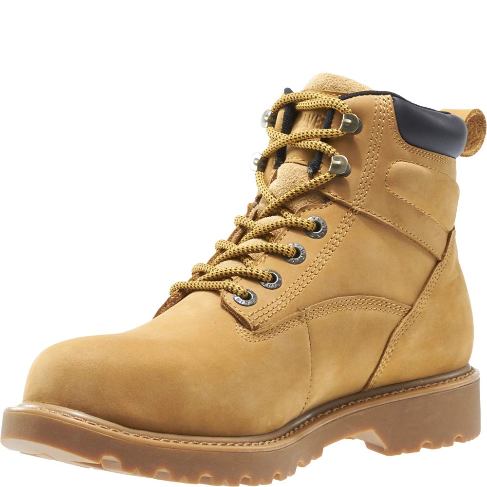 Wolverine Men's Floorhand Waterproof Steel Toe 6-Inch Work Boots - Durable Safety Shoes for Construction, Oil Rig & Outdoor Work