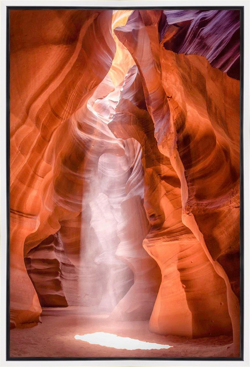 Antelope Canyon Cathedral Gallery Wrap Canvas Print - Stunning Landscape Wall Art for Living Room, Bedroom & Office Decor