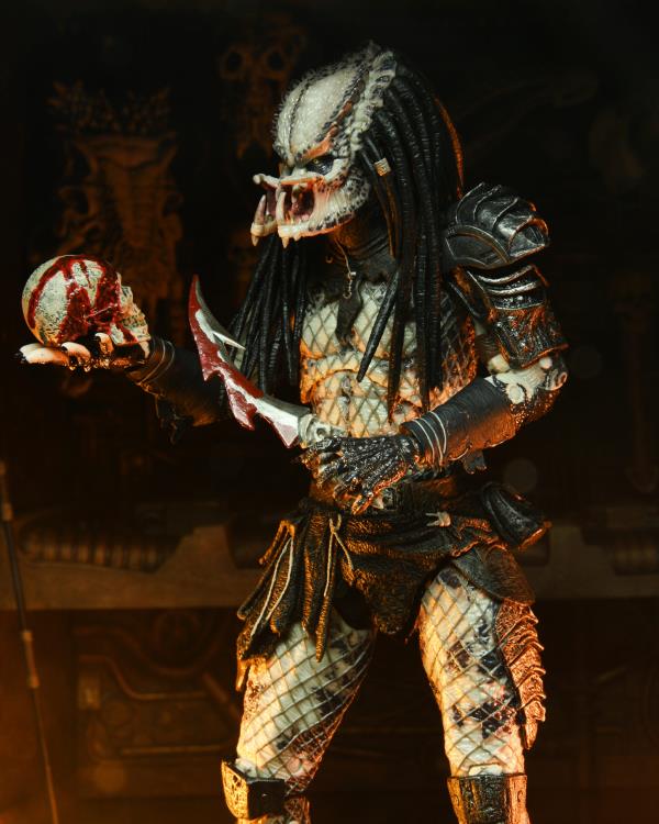 NECA Ultimate Shaman Predator Action Figure - Predator 2 Movie Collectible - Perfect for Display, Gift Giving & Action Figure Collections
