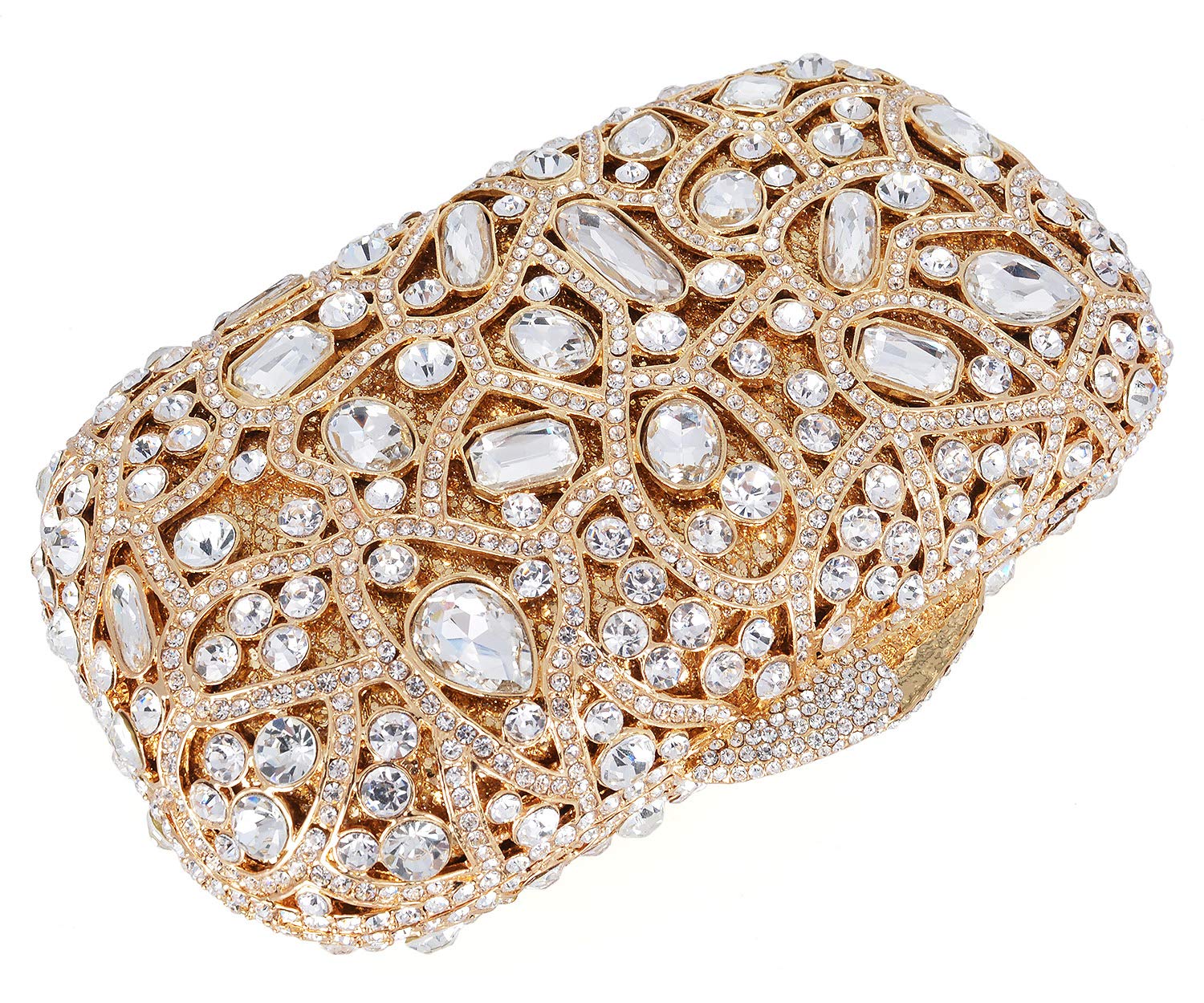 Luxury Crystal Clutch Rhinestones Evening Bag for Women - Elegant Wedding Party Prom Handbag - Shimmering Evening Purse for Special Occasions