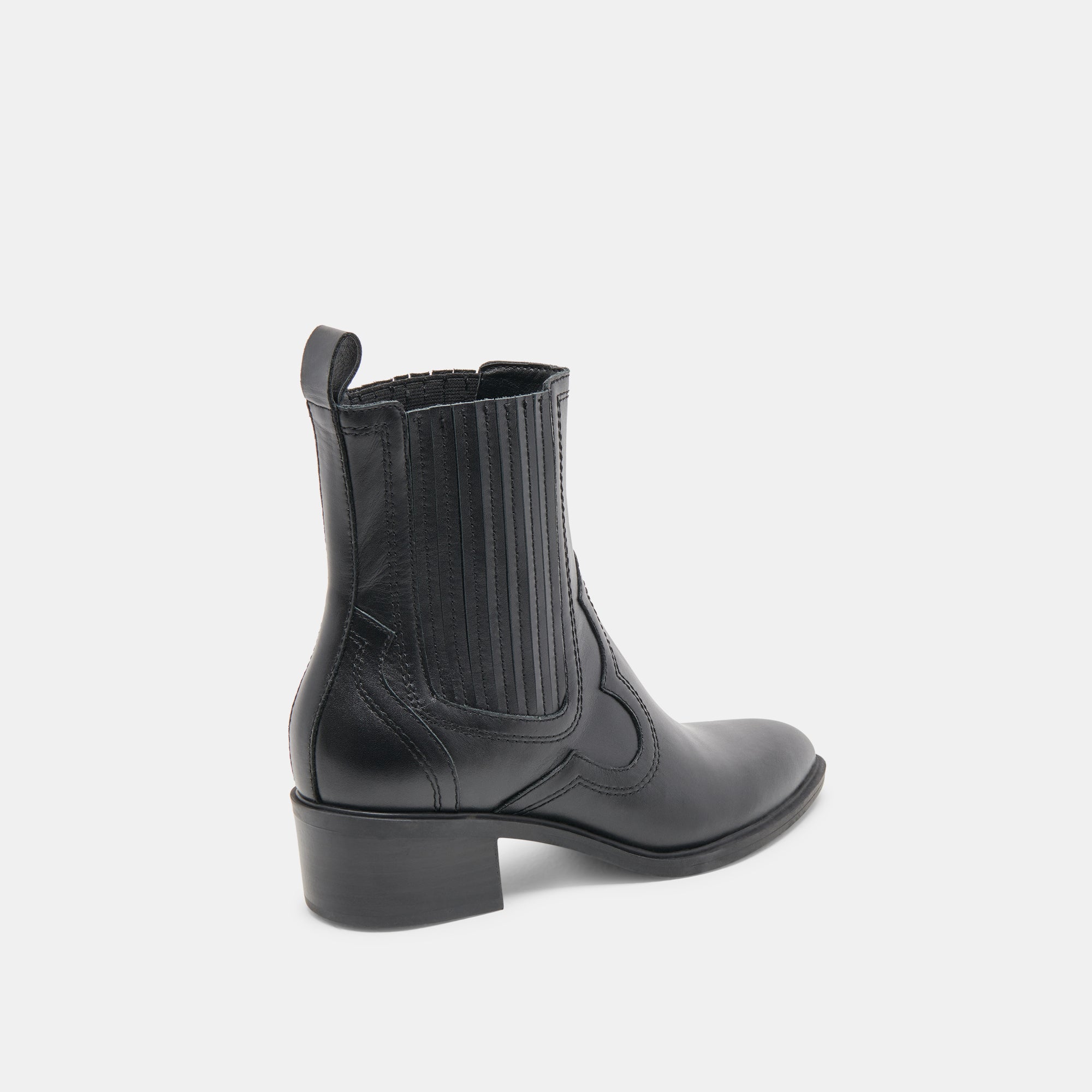 Brylee H2O Waterproof Black Leather Booties for Women - Comfortable & Stylish Rain Boots for Walking, Hiking & Outdoor Activities