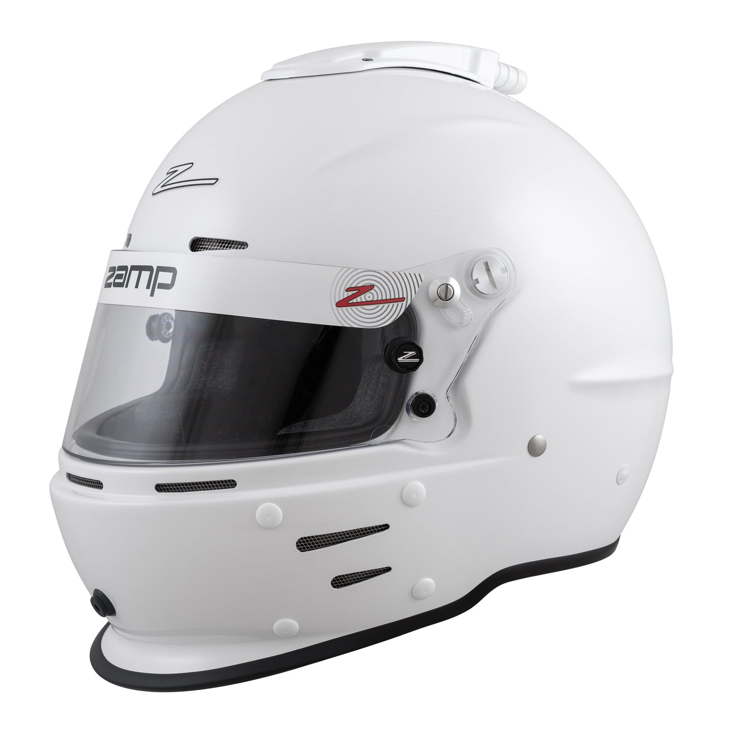 Zamp RZ 62 Air Aramid Solid Snell SA2020 Racing Helmet - Lightweight Motorcycle Helmet for Track Racing, Street Riding & Motorsports - DOT & ECE Certified for Safety