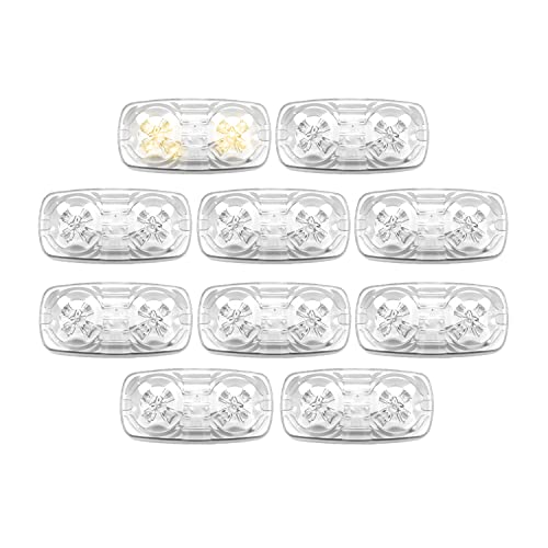 Clear/Amber (10 PCS)