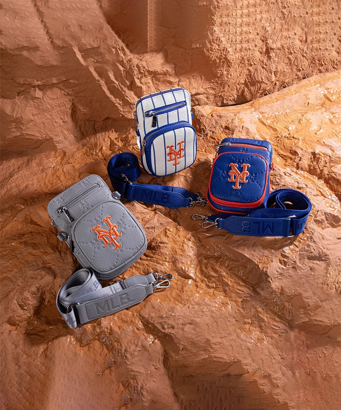MLB New York Mets Mini Crossbody Bag for Women - Stylish Baseball Fan Purse for Game Day, Travel & Everyday Use