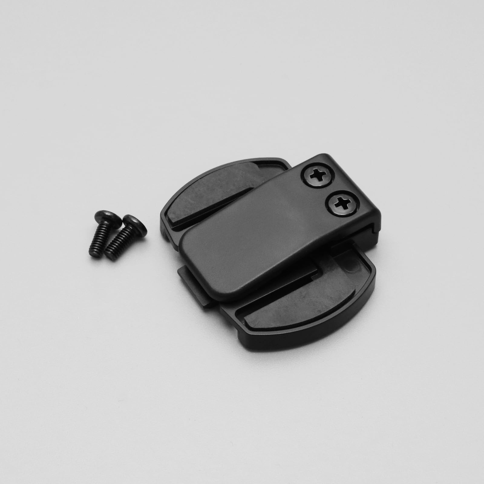 ECSiNG 2-Pack Motorcycle Helmet Bluetooth Headset Intercom Mounting Bracket - Compatible with V6 & V4 Series Bluetooth Intercom Systems - Perfect for Group Rides, Touring & Hands-Free Communication