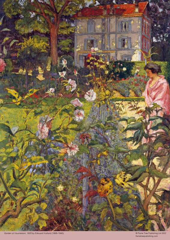 Garden At Vaucresson 500 Piece Jigsaw Puzzle for Adults - Challenging Art Puzzle for Home Decor & Relaxation