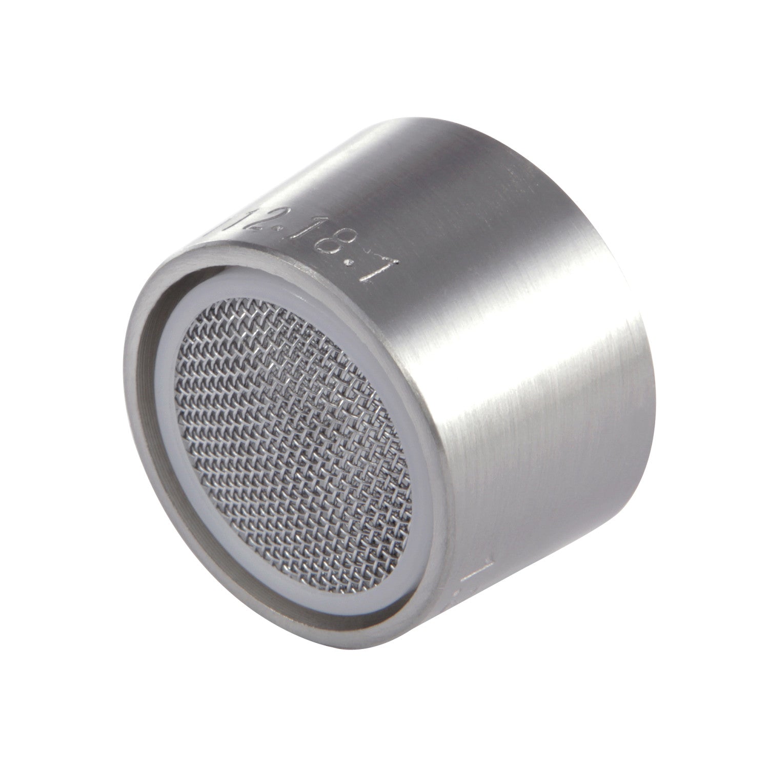 Cal Green Z12KBSA628 1.2 GPM Female Aerator, 55/64 Inch 27 UNS, Brushed Nickel - Water-Saving Bathroom & Kitchen Faucet Aerator for Better Flow Control