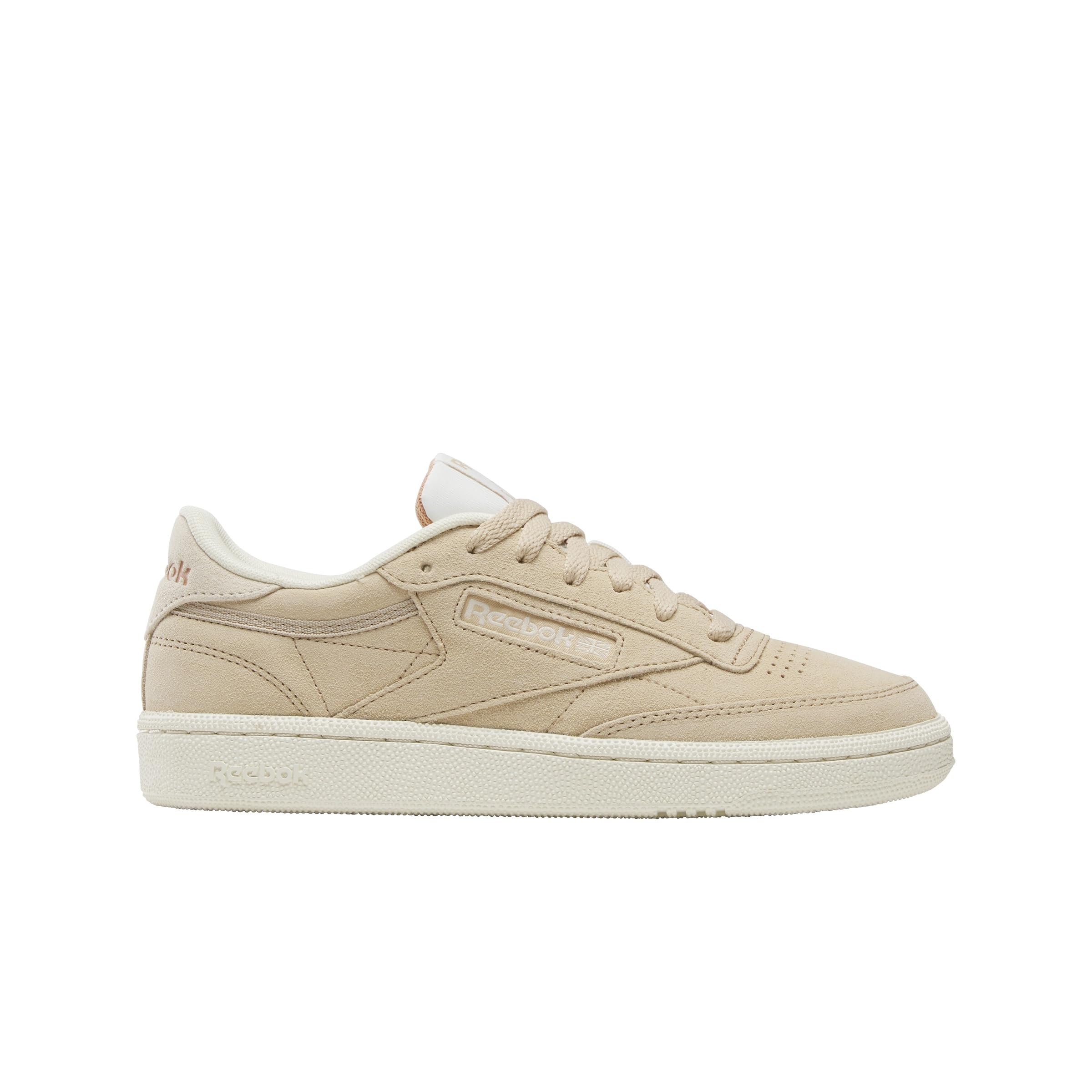 Reebok Club C 85 Vintage White Leather Sneakers - Classic Retro Tennis Shoes for Men & Women | Casual Wear, Street Style, Gym & Everyday Comfort