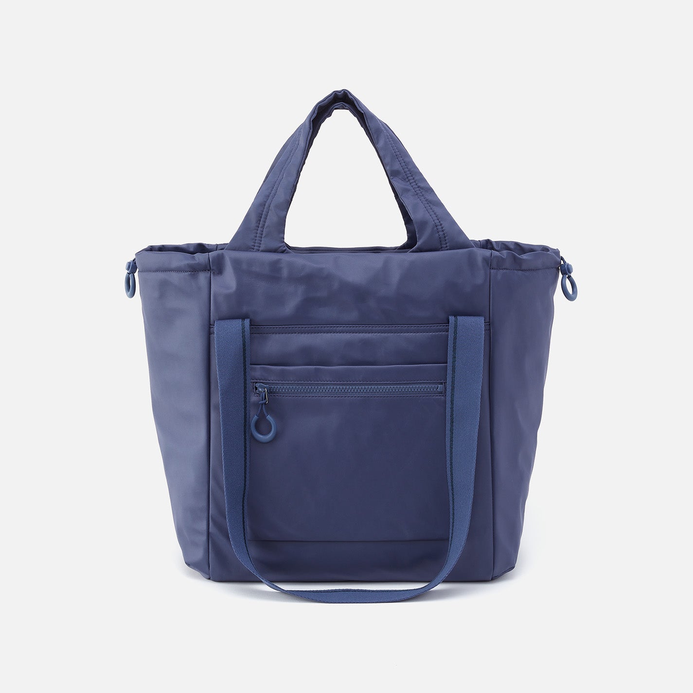 Eco-Friendly PLACES TO GO Tote Bag - Made from Recycled CaRefiber Nylon in Ocean Blue | Perfect for Beach Trips, Grocery Shopping & Daily Commute