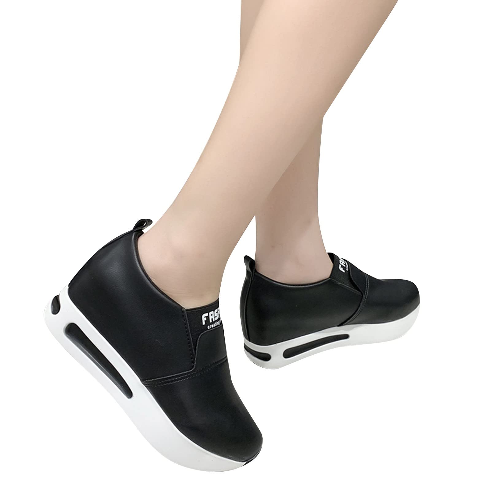 Comfortable Slip-On Walking Shoes for Women - Breathable Canvas Loafers, Fashion Sneakers for Summer, Travel & Daily Running - Perfect for Casual Wear, Workouts & Outdoor Activities