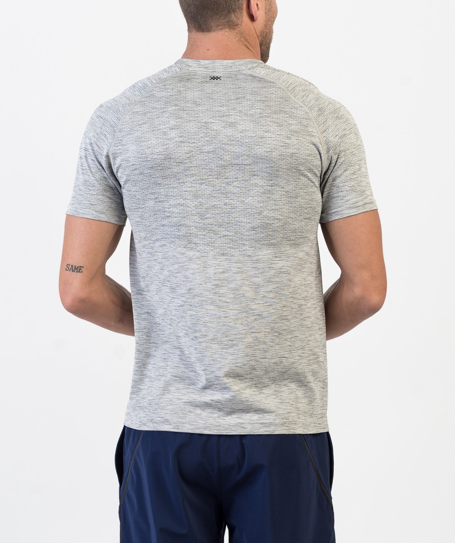 Rhone Reign Tech Short Sleeve Men's Performance T-Shirt - Moisture Wicking & Breathable Workout Shirt for Running, Gym & Active Lifestyle