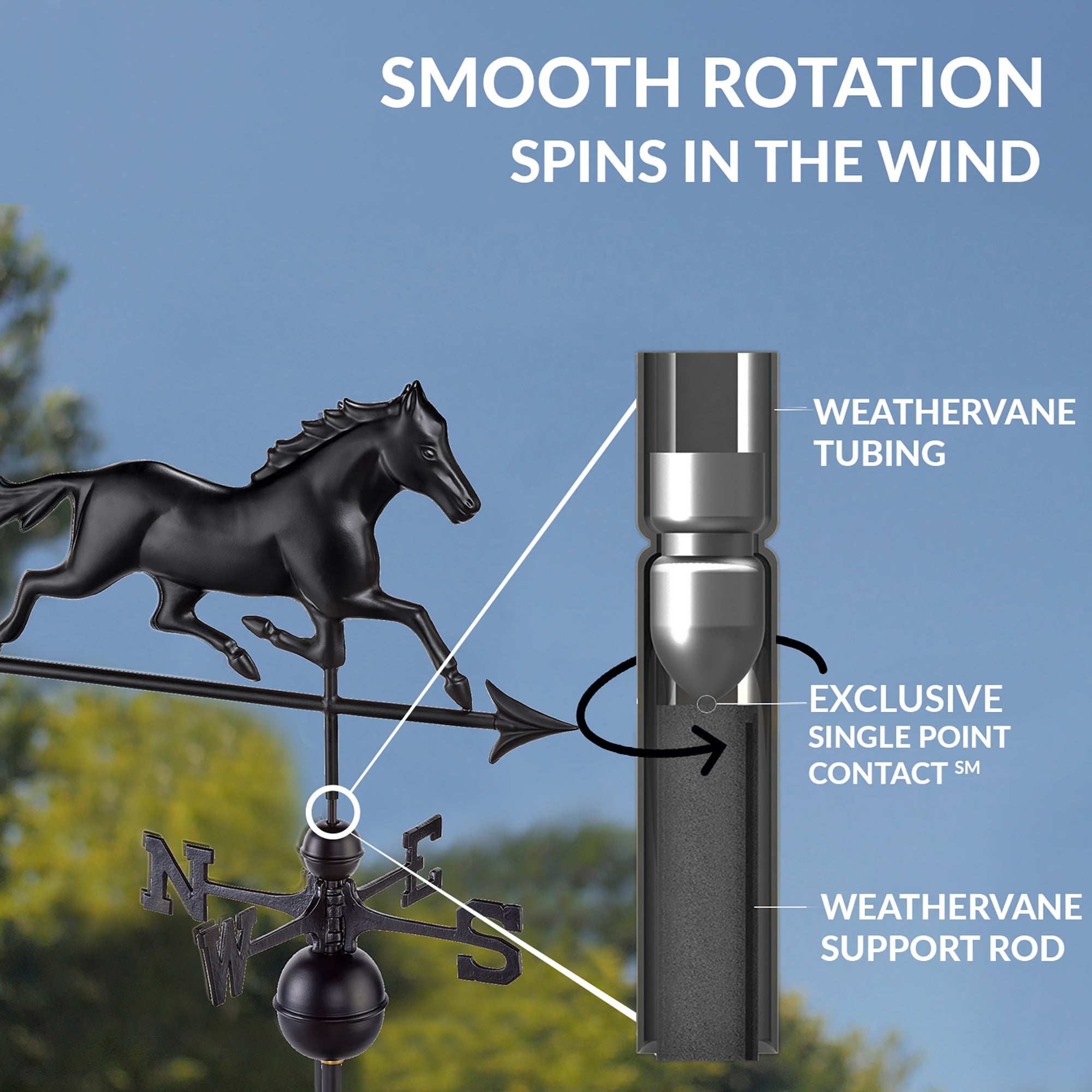 Black Aluminum Trotting Horse Statue - Elegant Home & Office Decor for Equestrian Lovers | Perfect for Bookshelf, Desk, or Gift Giving