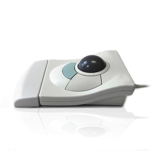 Accuratus Mou Track 900 50mm Ergonomic USB Trackball Mouse - Perfect for CAD Design, Graphic Editing & Office Work