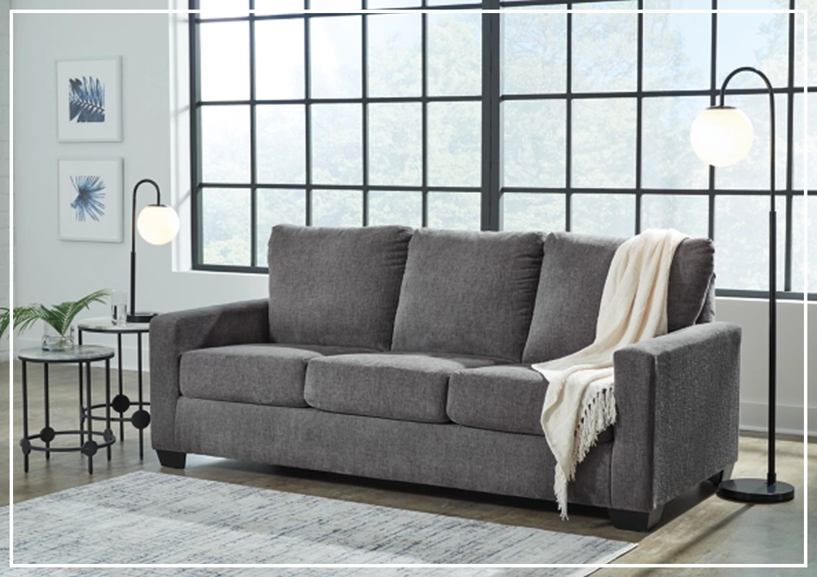 Gio Italia Rome Fabric Sofa Sleeper - Convertible Queen, Full XL & Twin Size Bed for Small Spaces | Comfortable Sleeper Sofa for Living Room, Guest Room & Apartments