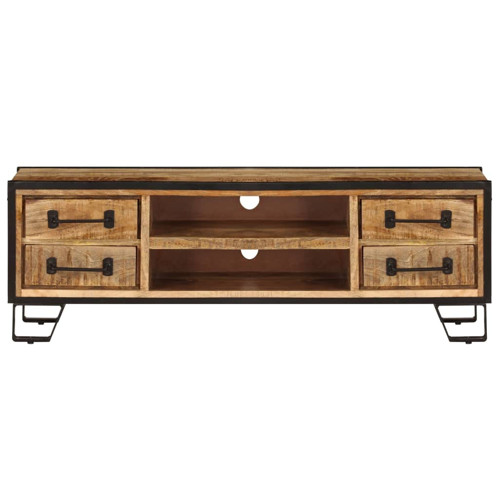 Farmhouse TV Stand with Storage - 47.2