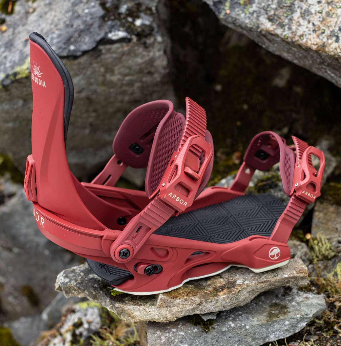Arbor Women's Sequoia Snowboard Bindings 2024 - Lightweight & Responsive for All-Mountain Riding | Perfect for Freestyle, Powder & Park Performance
