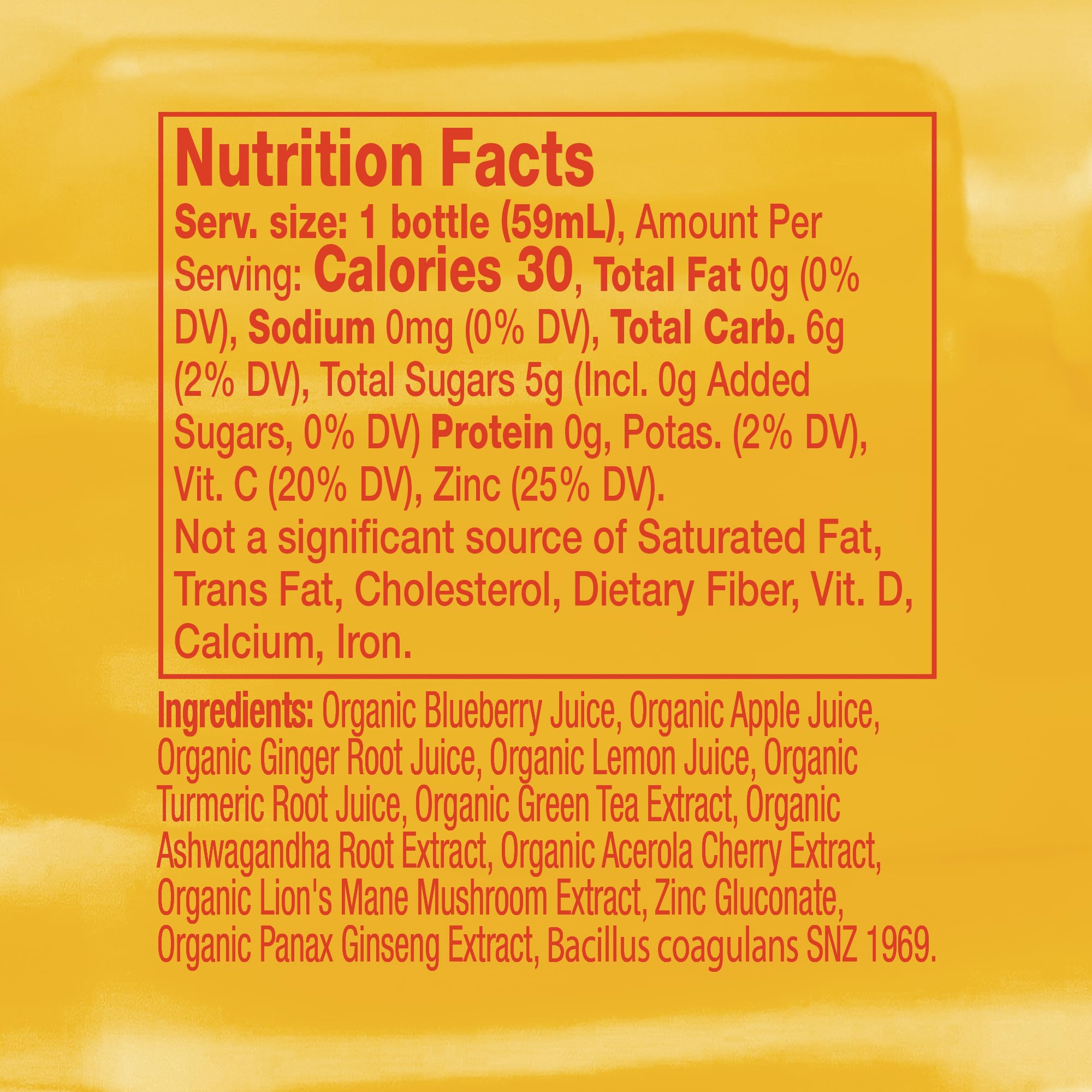 Vive Organic Energy Shot with Immune Support - Ashwagandha, Green Tea & Caffeine Boost - Gluten Free, Vegan, Non-GMO - 2 Fl Oz (Pack of 12) - Perfect for Workouts, Travel & Daily Energy