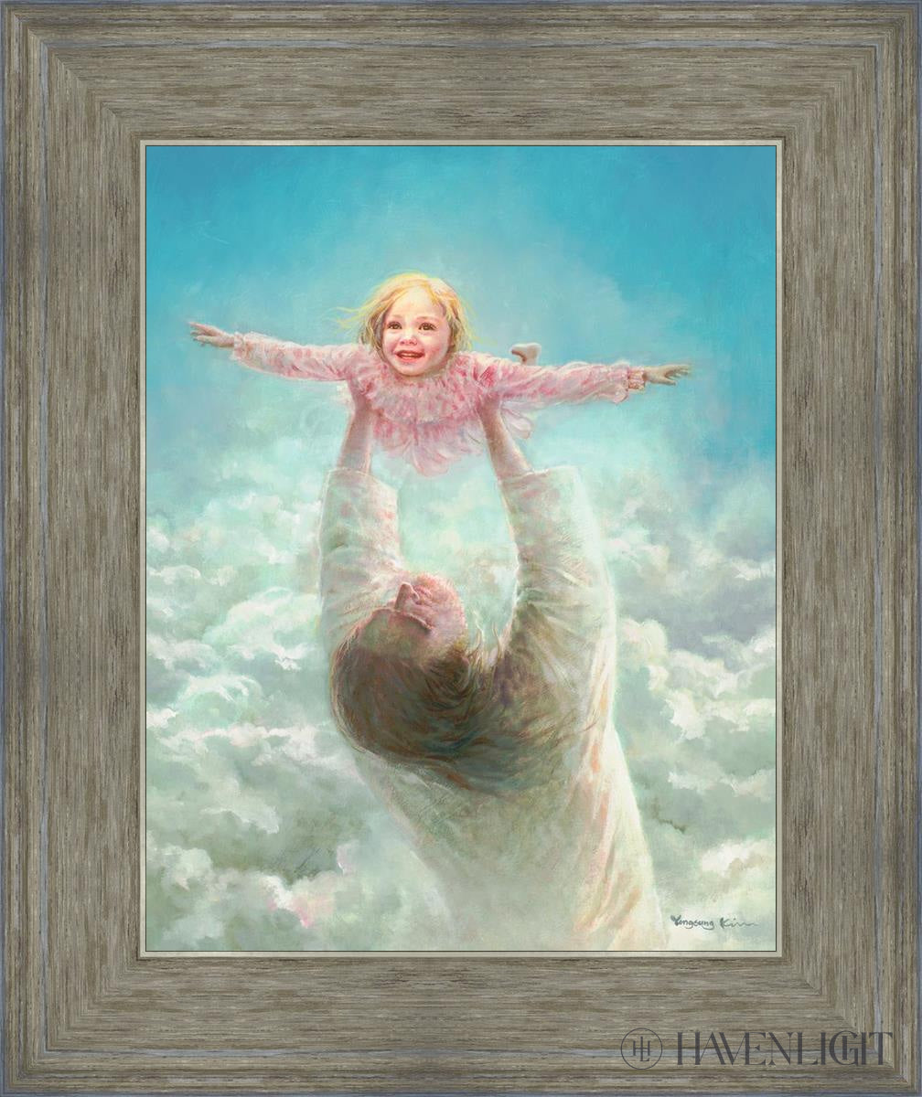 Arms Of Faith By Yongsung Kim - Inspirational Christian Wall Art - Perfect for Home Decor, Church & Office - Motivational Scripture Painting for Living Room, Bedroom & Prayer Space