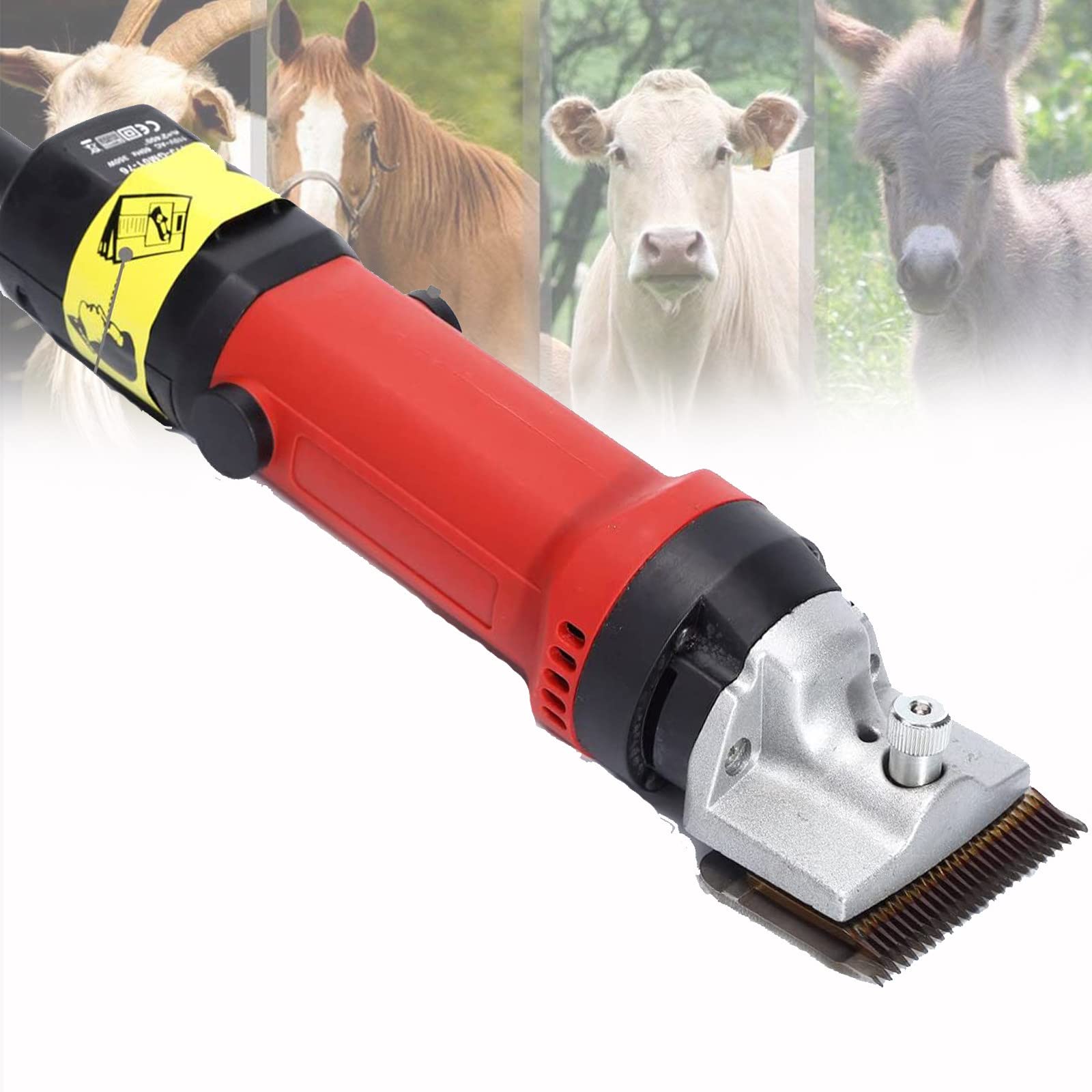 6 Speed Electric Sheep Clippers for Professional Grooming - Heavy Duty Pet & Livestock Shears for Horses, Cattle, Dogs, Donkeys - Perfect for Farm, Ranch & Home Pet Grooming Needs
