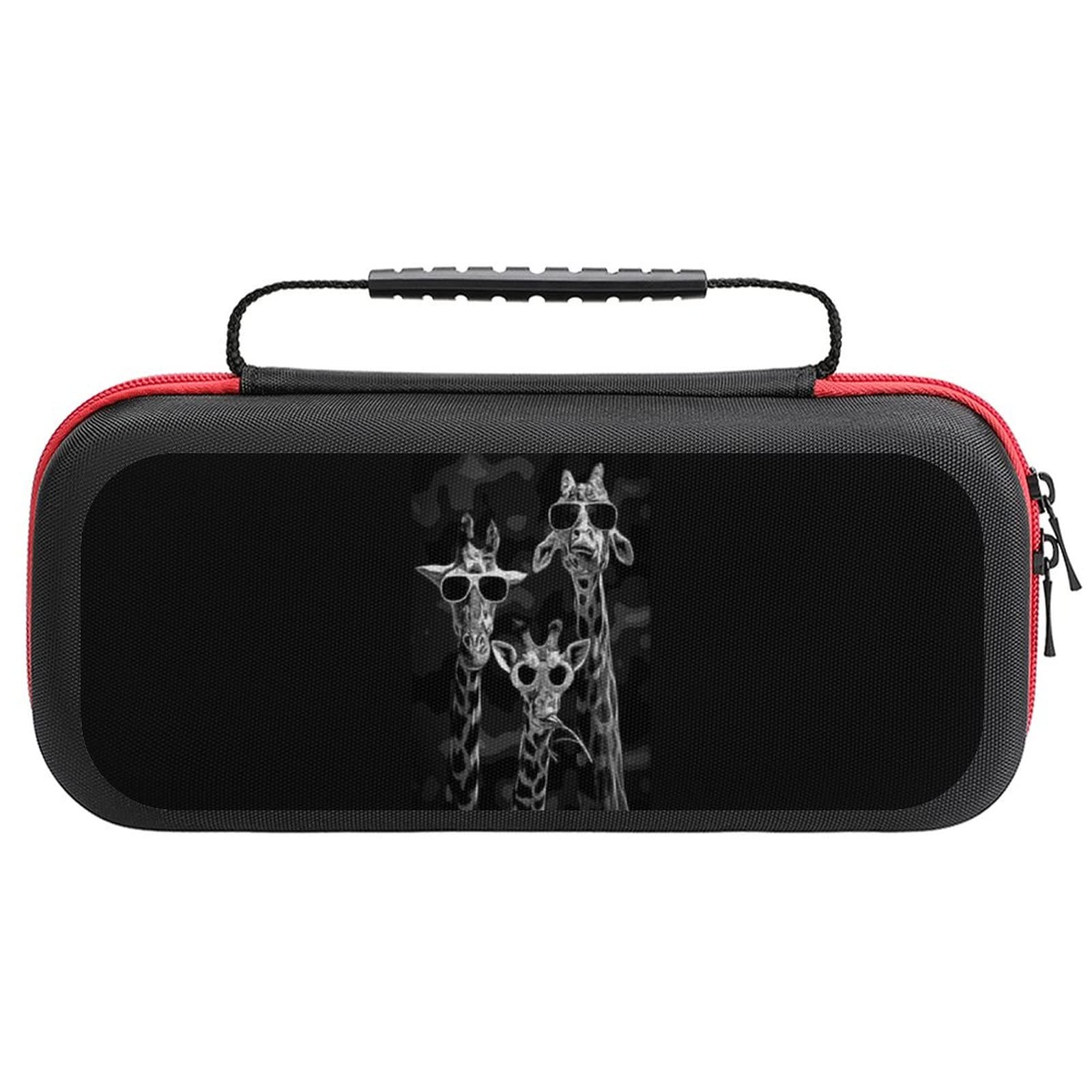FunnyStar Cool Giraffes Nintendo Switch Carrying Case - Protective Shell Storage Handbag for Switch Console & Accessories | Perfect for Travel, Gaming Parties & Daily Commute