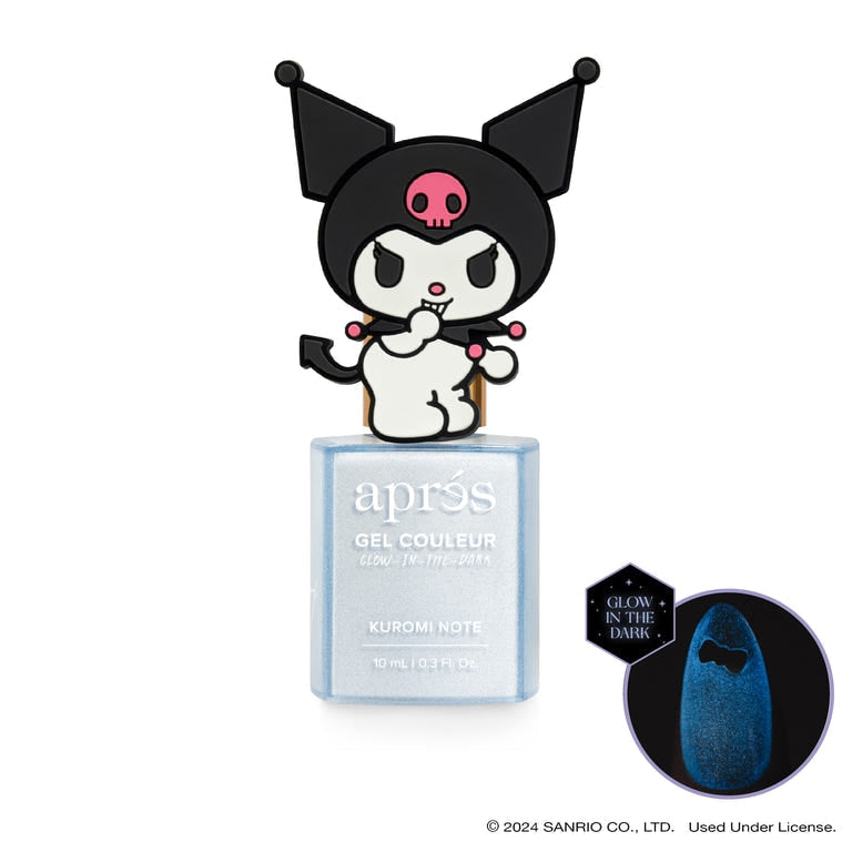 Apres Caty Eye Gel Couleur Kuromi Note - Japanese Cute Sanrio Character Makeup for Anime & Cosplay - Perfect for Halloween, Costume Parties & Kawaii Fashion Looks
