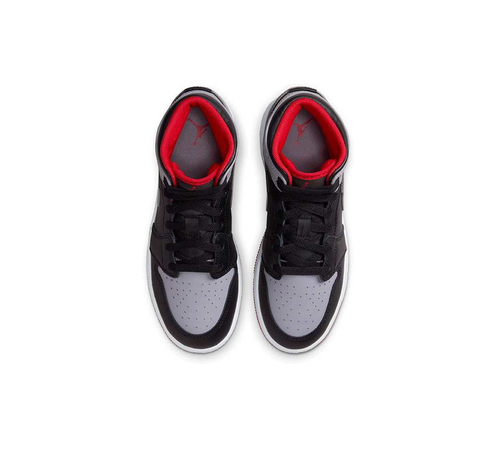 Air Jordan 1 Mid GS Basketball Shoes for Kids - Retro Style Sneakers for School, Sports & Casual Wear