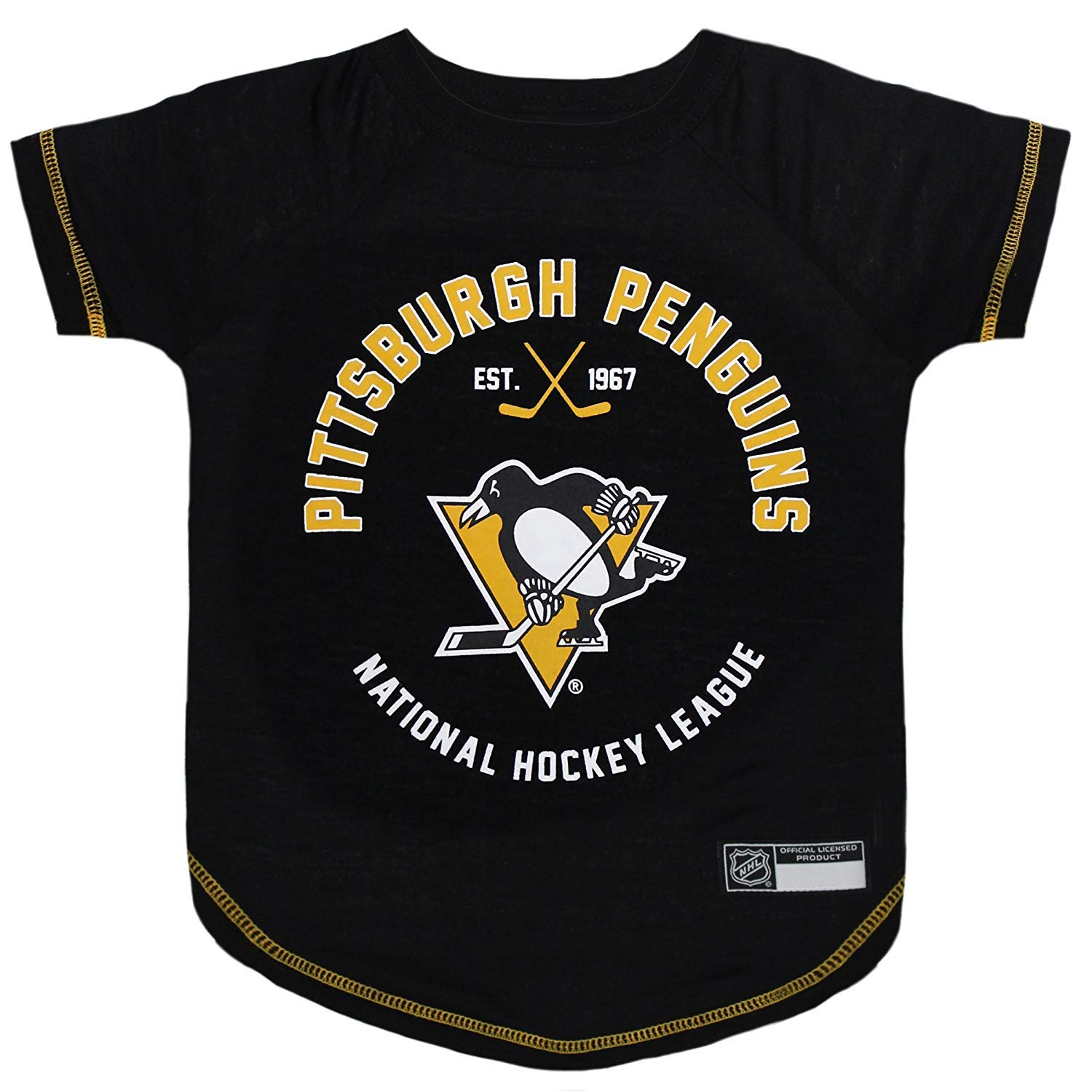 Pittsburgh Penguins NHL Pet Jersey for Dogs & Cats - X-Small Hockey Fan Outfit | Game Day, Team Spirit & Photo Shoot Costume