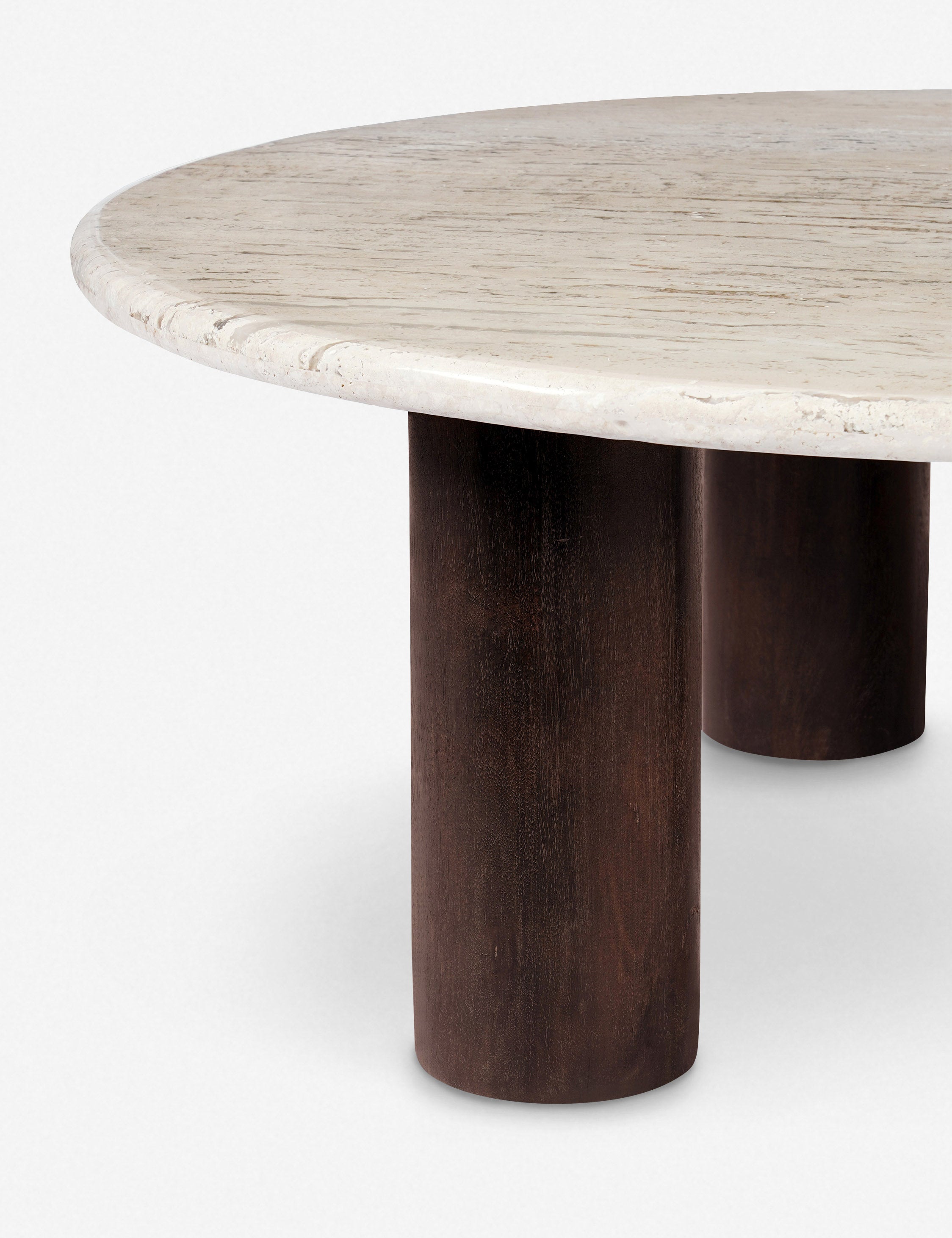 Round Coffee Table - Modern & Stylish Living Room Centerpiece for Home Decor - Perfect for Small Spaces, Apartments & Cozy Gatherings