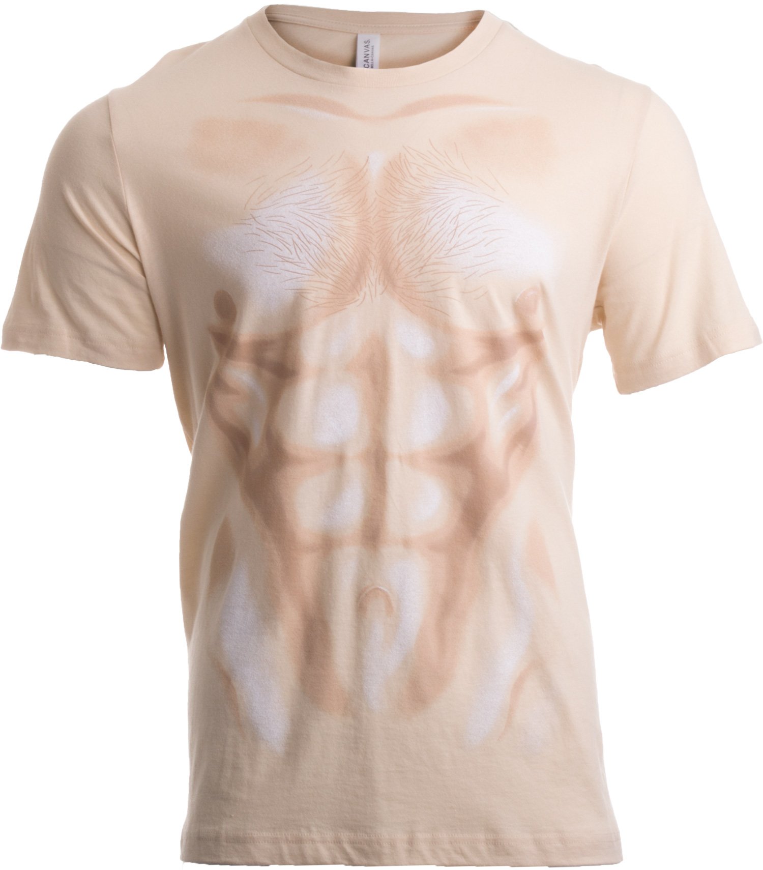 Muscle Man Halloween Costume | Sexy Shirtless T-Shirt for Men & Women - Perfect for Halloween Parties, Cosplay & Funny Costume Events