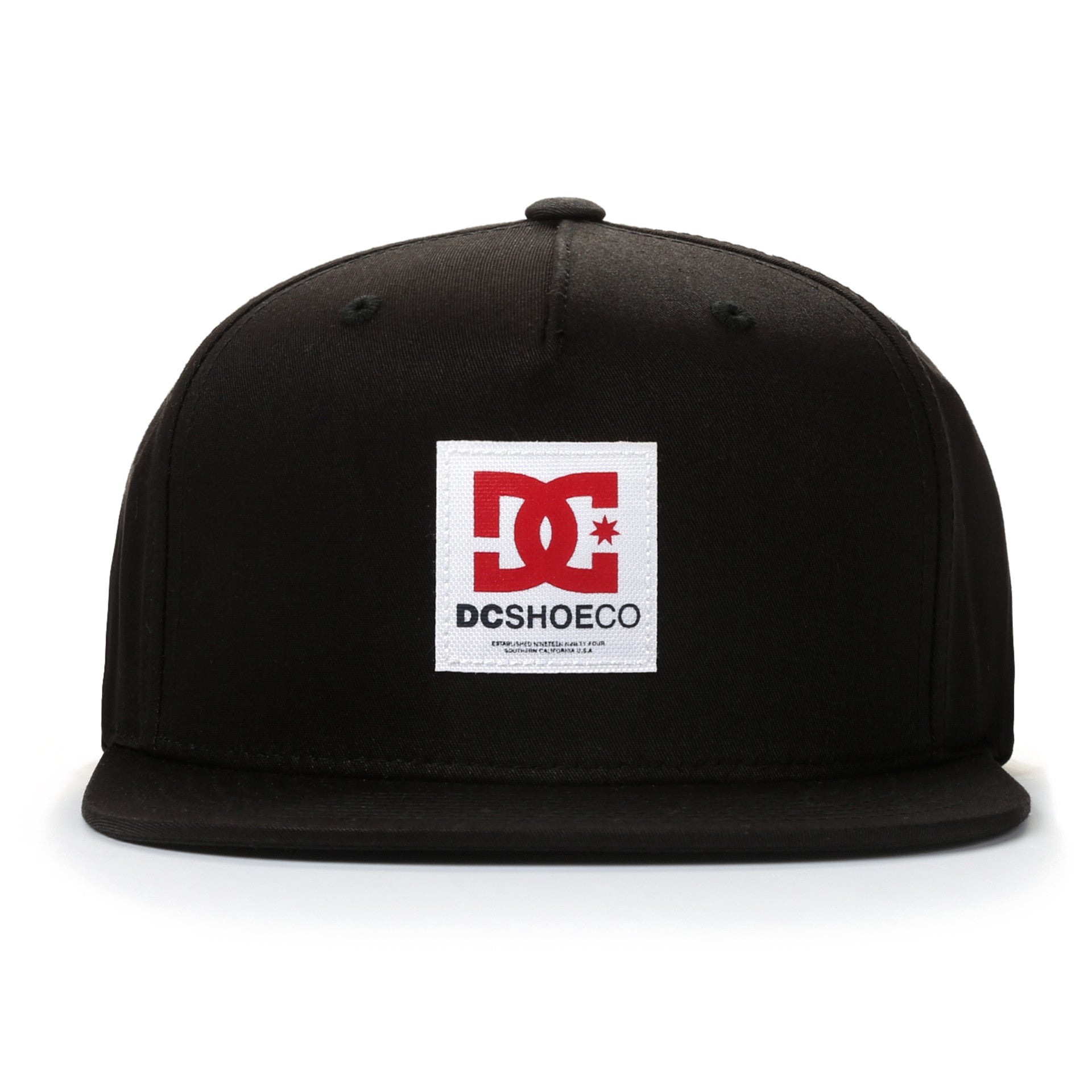 DC Boxcloud Snapback Hat - Adjustable Unisex Baseball Cap for Men & Women - Stylish Black Hat for Casual Wear, Sports & Outdoor Activities