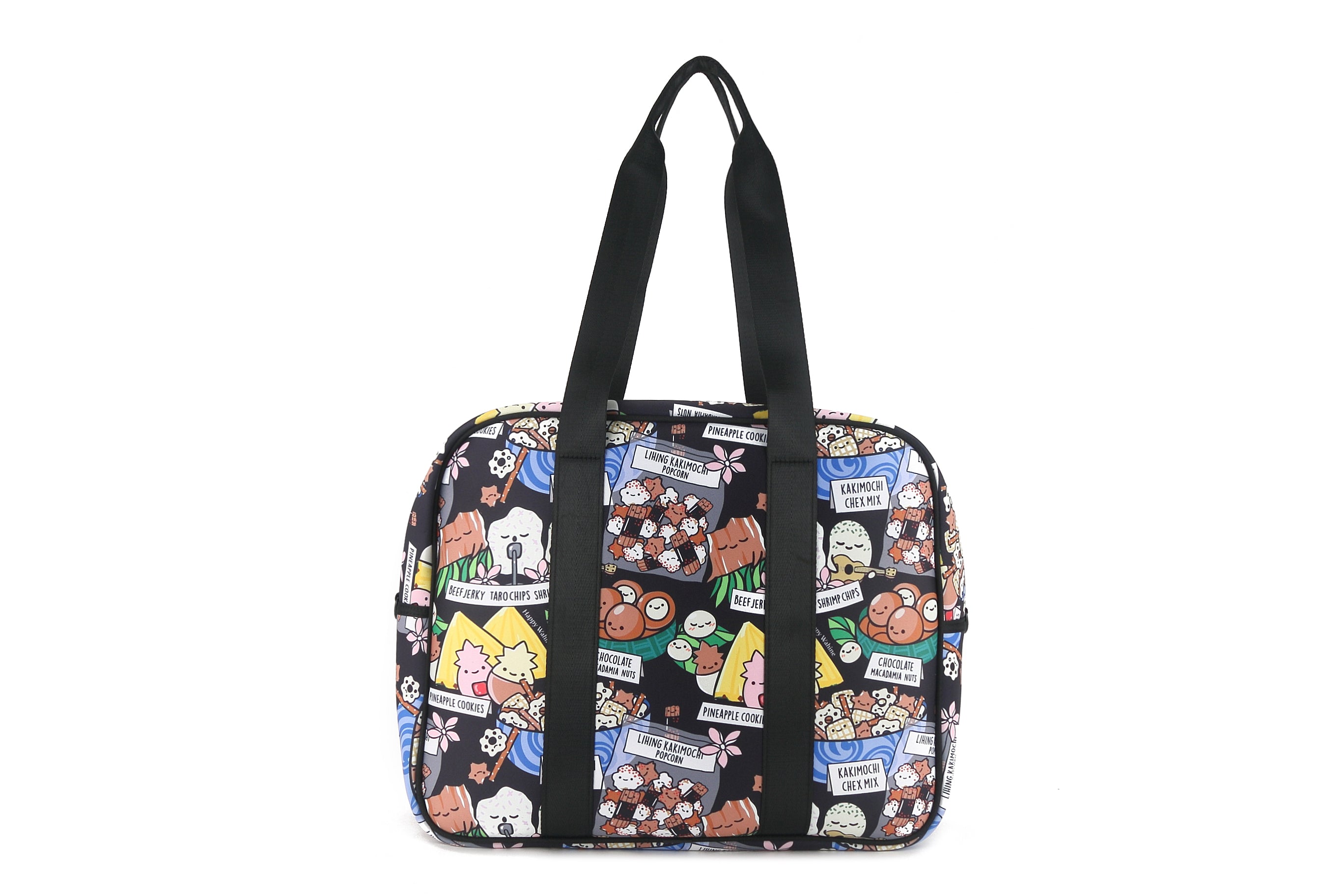 Premium Gym Bag with Pockets - Durable Workout Tote for Men & Women - Perfect for Fitness, Travel & Sports - Includes Bonus Local Snacks (Black)