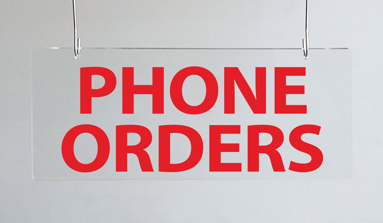 UBER EATS Pick-up Sign for McDonald's & Restaurants - Online Order Pick-up Sign for Phone Orders - Perfect for Drive-Thru, Takeout & Contactless Delivery