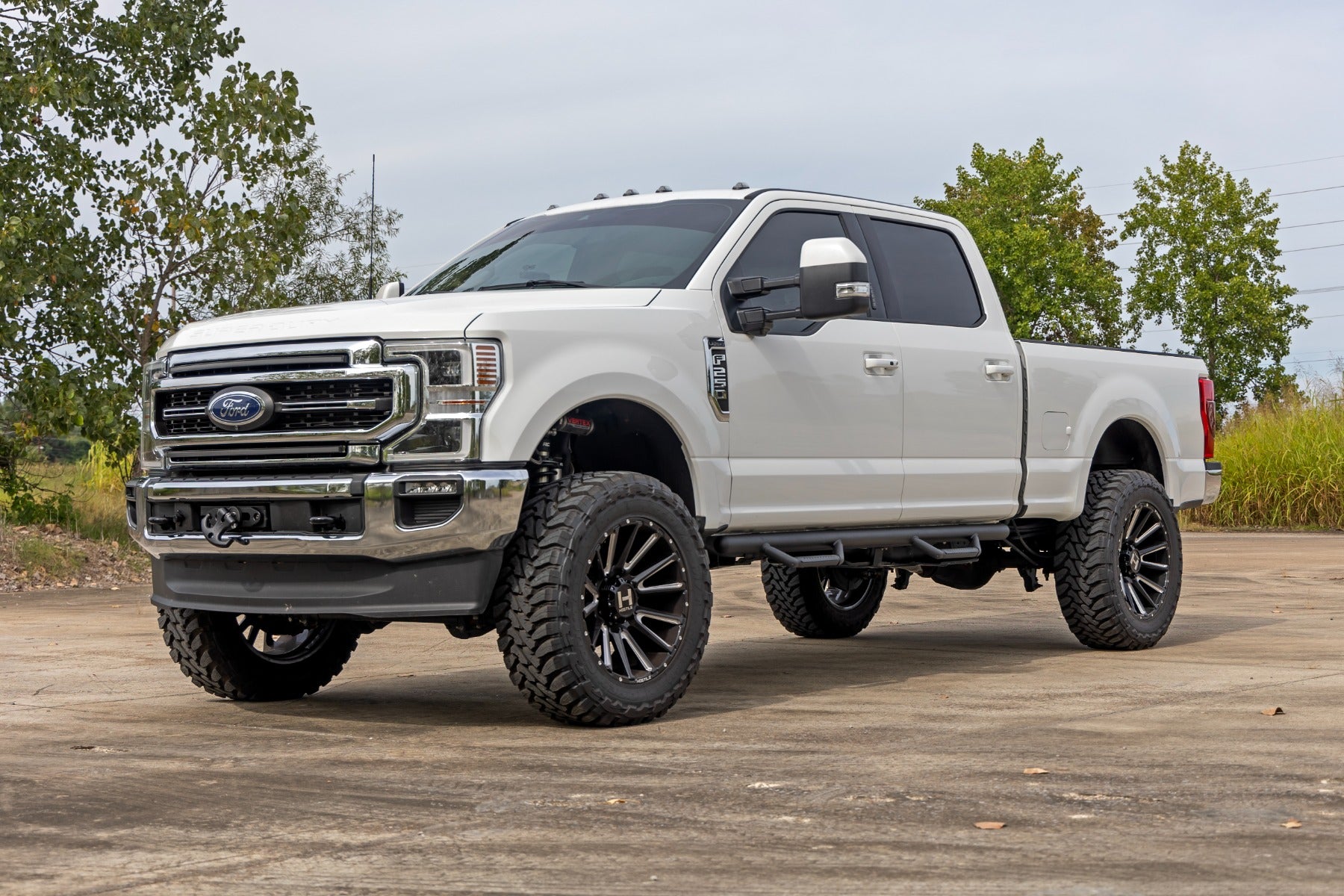 3 Inch Coilover Conversion Lift Kit for Ford F-250 Super Duty 4WD (2017-2022) - Gas Suspension Upgrade - Off-Road & Towing Performance Enhancement