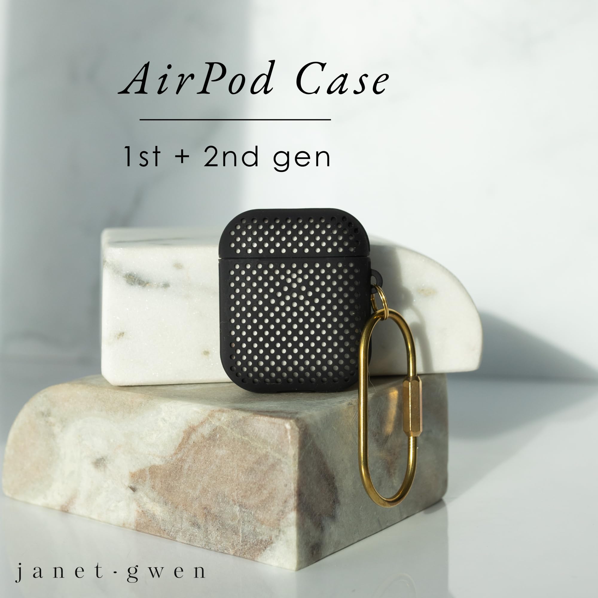 Slim Protective Airpod Case Cover - Lightweight & Durable for Airpods 1/2 | Perfect for Travel & Gym