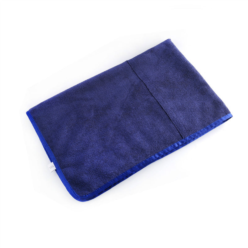 Premium Microfiber Hair Towel (25x36 Inches, 500GSM) for Long & Short Hair - Fast Drying, Ultra Absorbent, Gentle on Hair - Perfect for Salon, Home, Travel & Gym Use