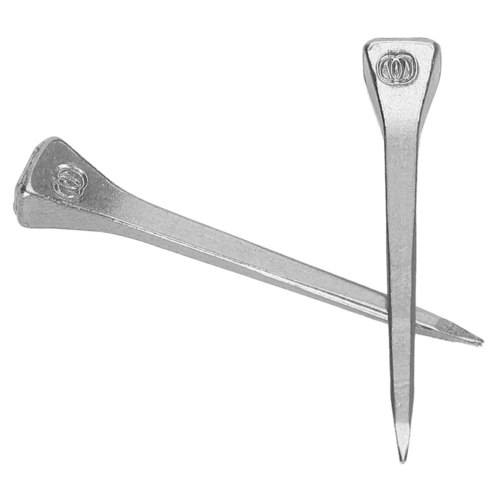 Premium Set of 2 Horseshoe Nails - 250pcs Equestrian Sports Equipment for Horse Shoeing | Durable Horse Care Accessories for Professional Farriers & Stable Maintenance