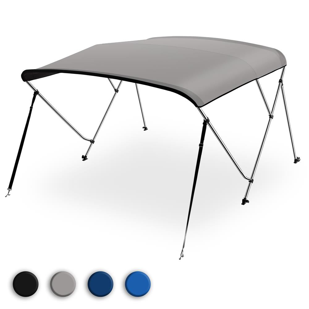 3 Bow Bimini Top - Premium Boat Canopy for Sun Protection & Shade - Perfect for Boating, Fishing, and Outdoor Water Activities